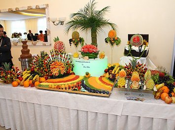 Sculpturi fructe Nunta Deva
